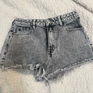 Grey/Black Pacsun jean shorts